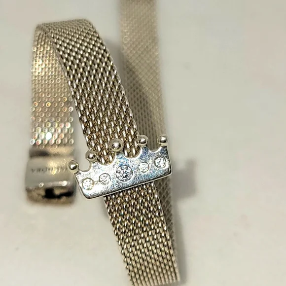 Pandora Jewelry Pandora Reflexions Mesh Bracelet And Crown